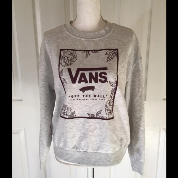 vans off set crew sweater